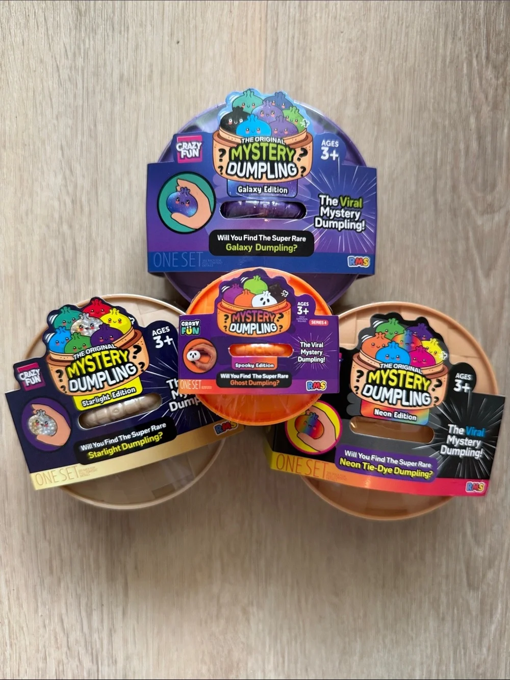 RMS Mystery Dumplings Galaxy, Neon, Starlight & Spooky Edition